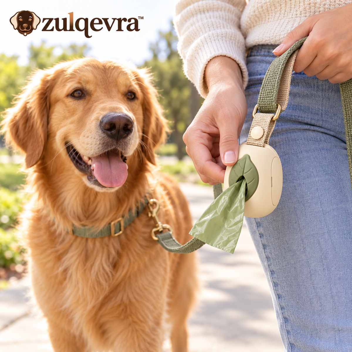 Zulqevra™ PawPort Waste Bag Clip Pod
