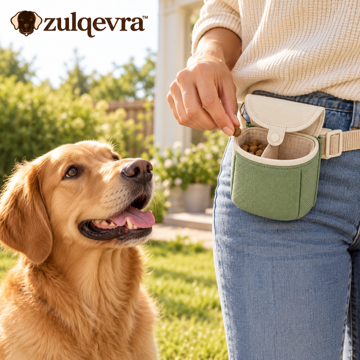 Zulqevra™ TreatSlide Split Training Pouch