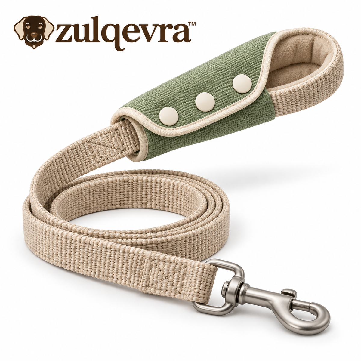 Zulqevra™ LoopLeaf Leash Handle Wrap