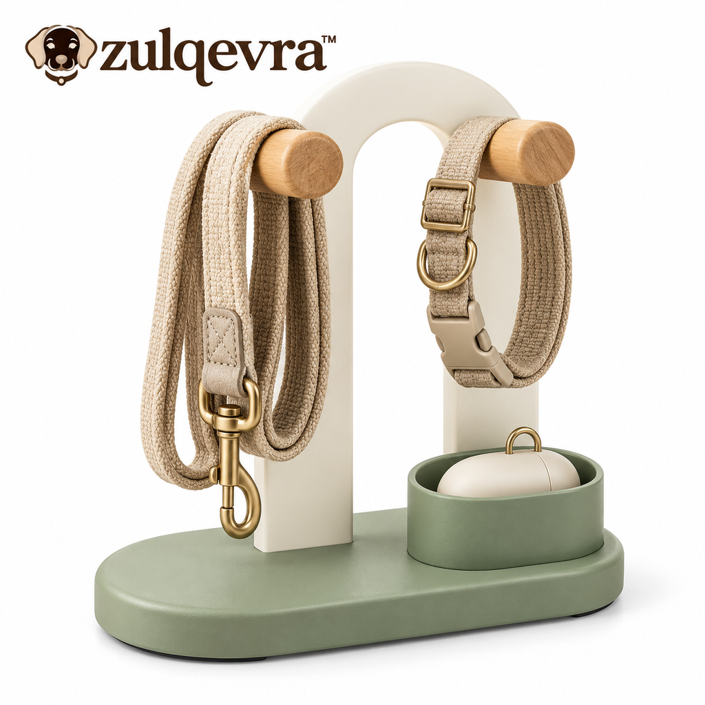 Zulqevra™ NestDock Dog Gear Organizer