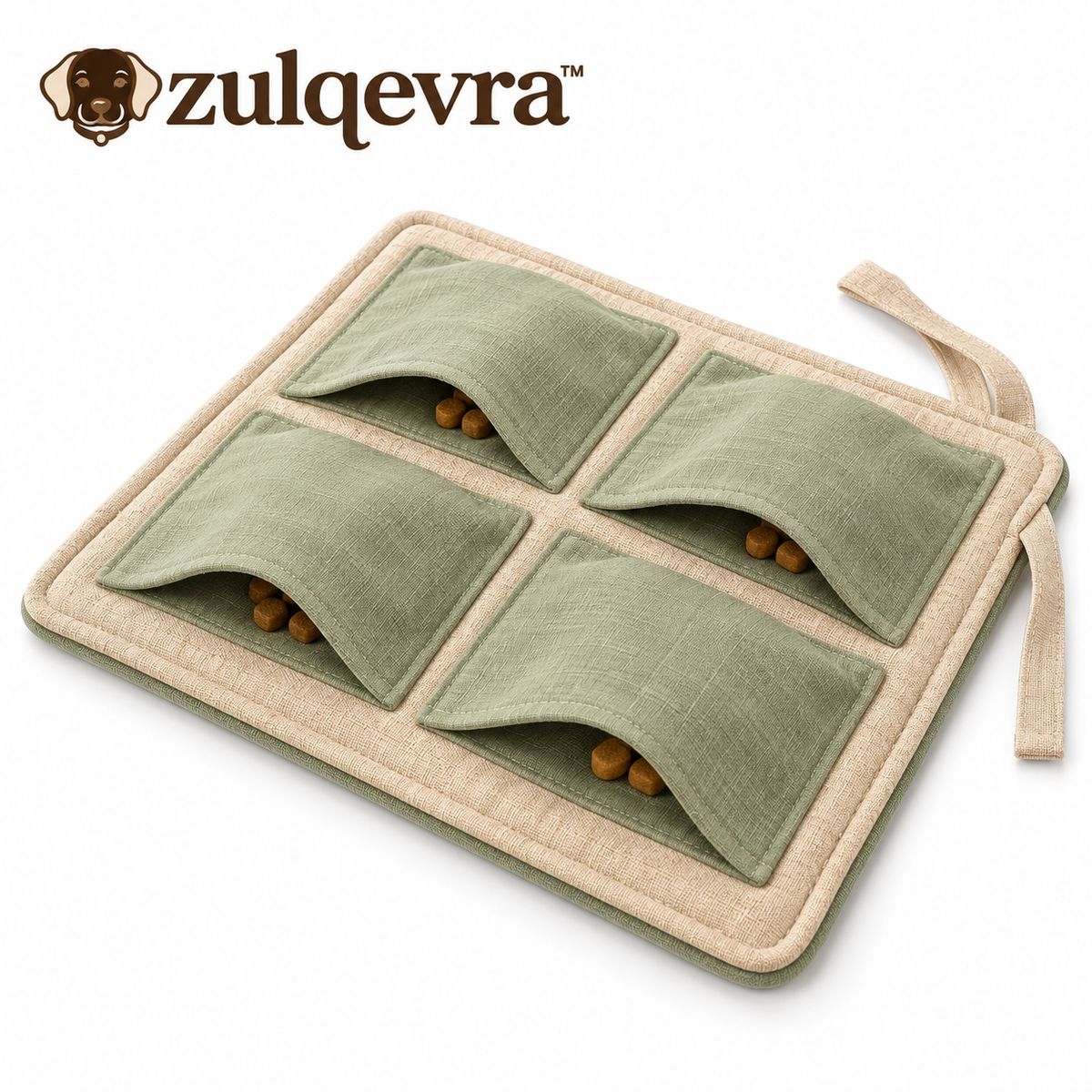 Zulqevra™ SniffFold Pocket Enrichment Pad
