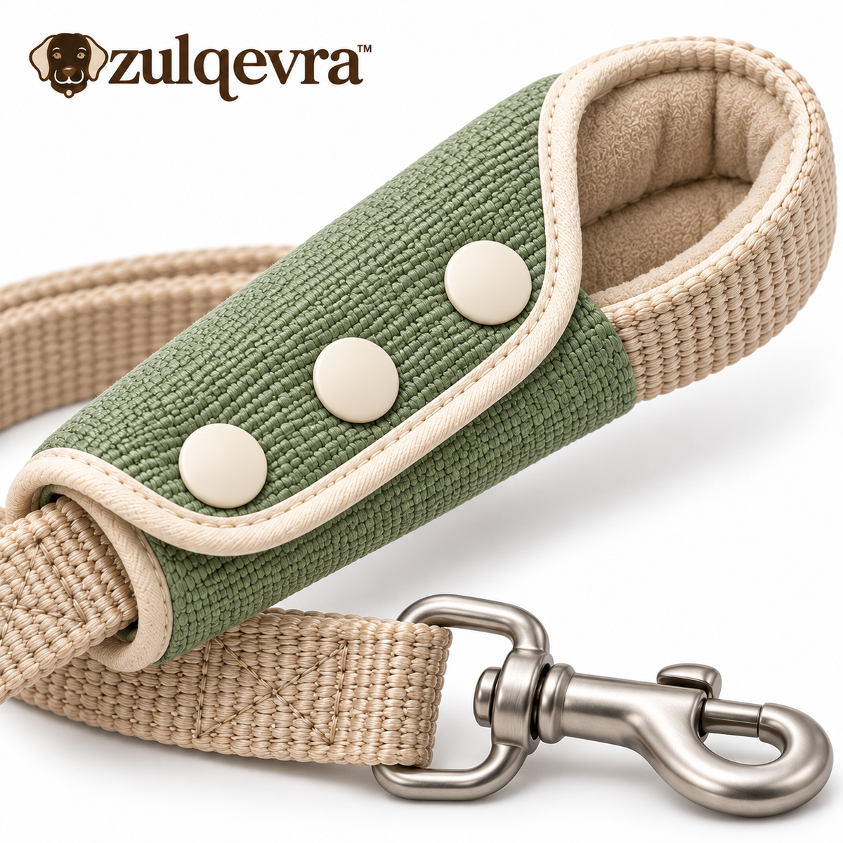 Zulqevra™ LoopLeaf Leash Handle Wrap