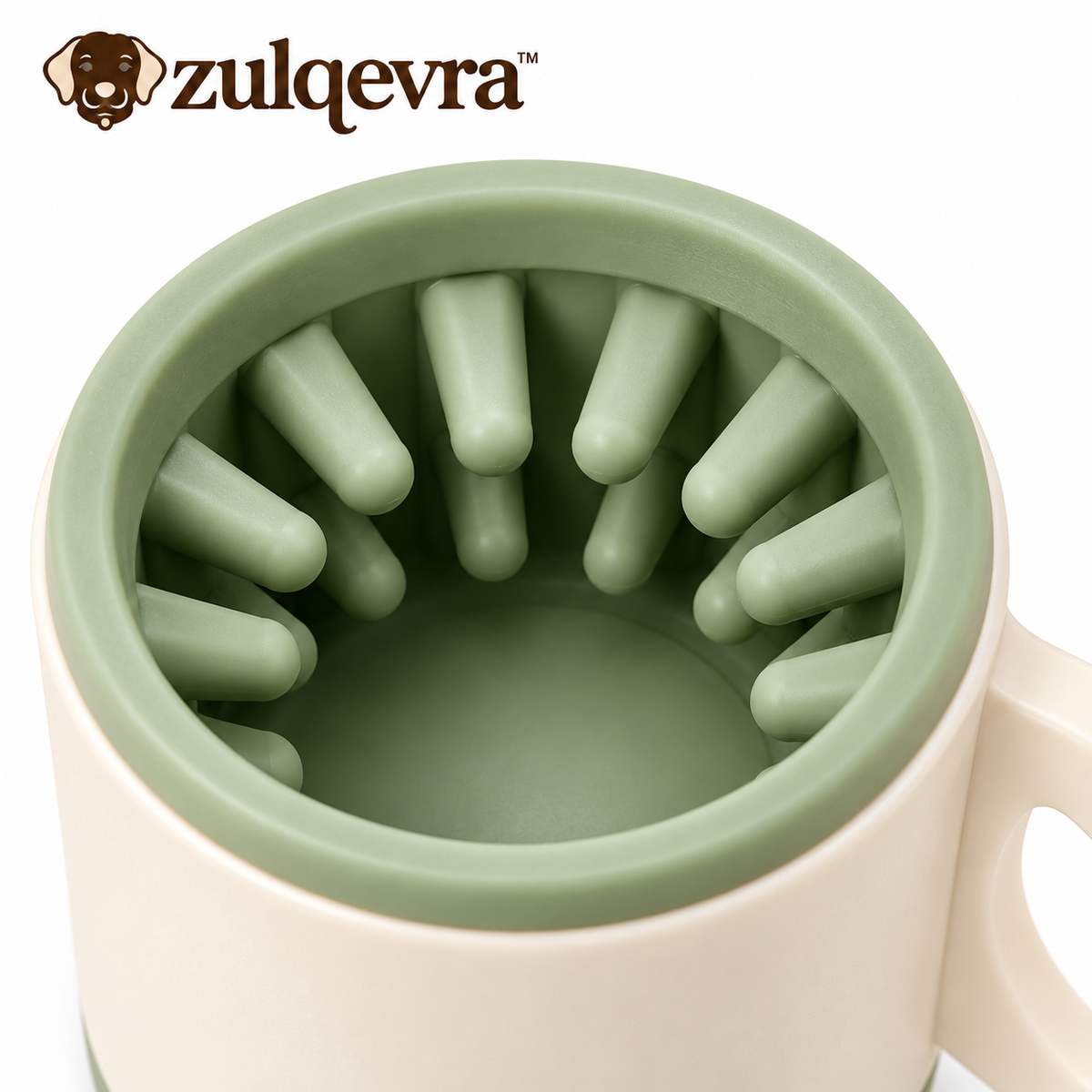 Zulqevra™ RinseLeaf Removable-Liner Paw Cup