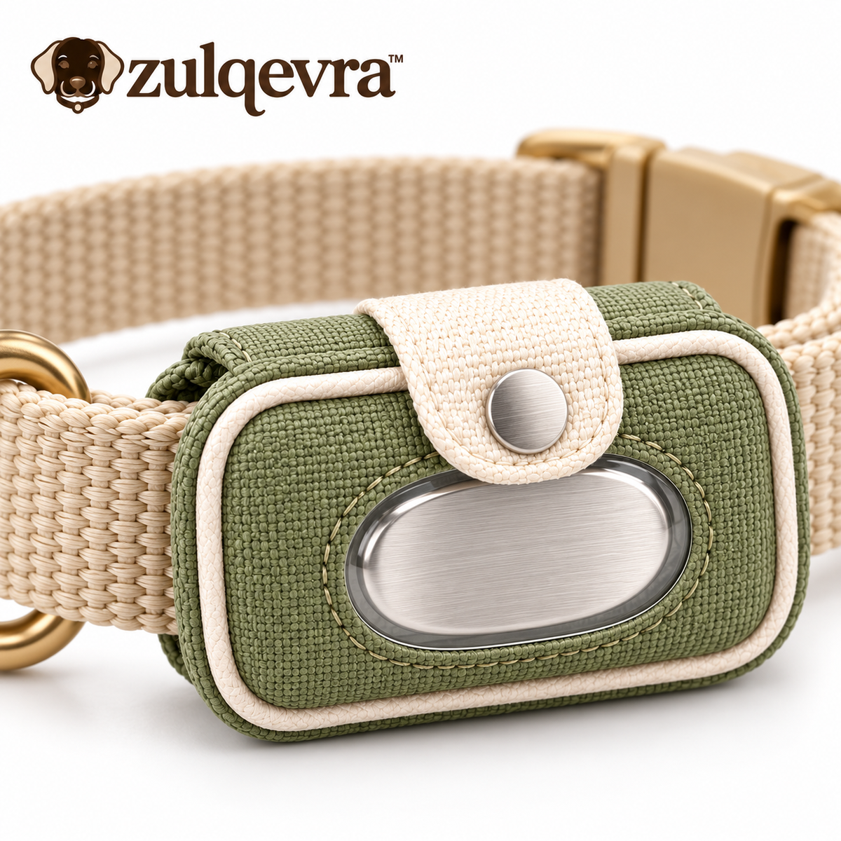 Zulqevra™ ReflectNest Collar Tag Sleeve