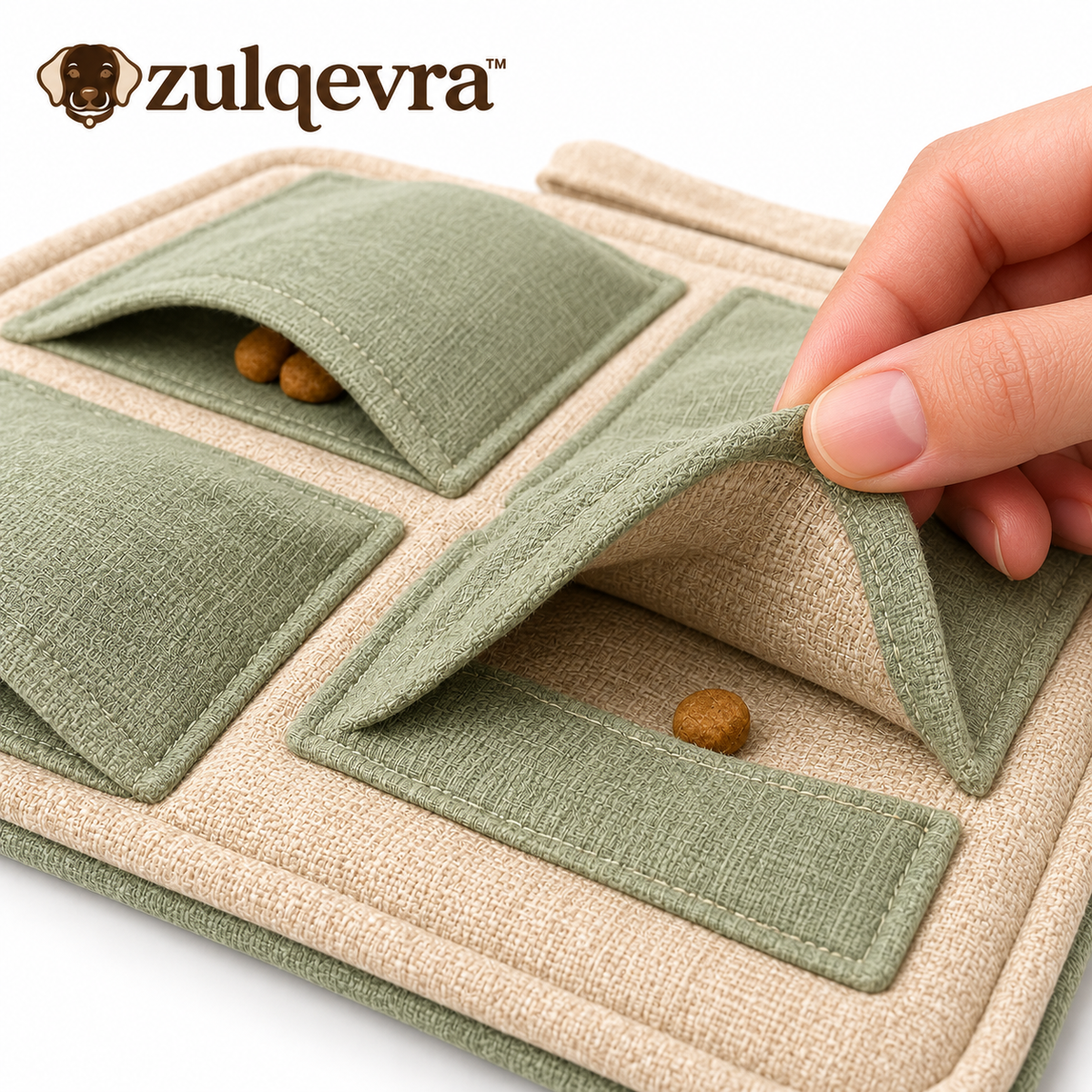 Zulqevra™ SniffFold Pocket Enrichment Pad